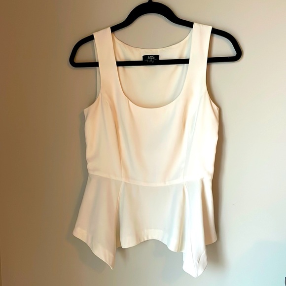 Jacob Cream Peplum Blouse - Picture 1 of 5